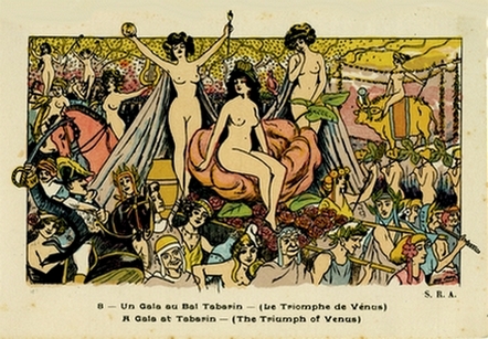 bal tabarin triomphe de venus xavier sager