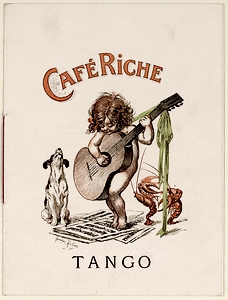 menu tango café riche