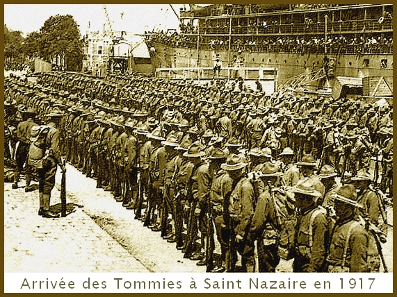 arrivée soldats américains