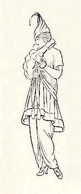 robe culotte tango vanity fair 1913